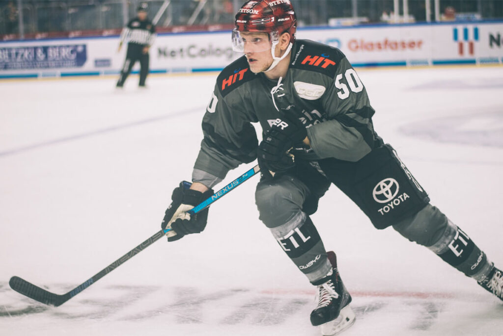 Eishockeyspieler der Kölner Haie